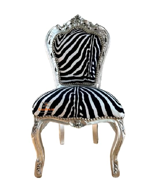 CasAmin Home & Living Accent Chaise style baroque français rococo Style Dining Nostalgic Look...