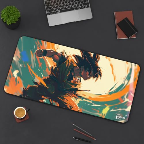 Image of Anime fearturing Large Gaming Mouse Pad, Extended Desktop Mat, 58 x 28 cm. (DS 12)