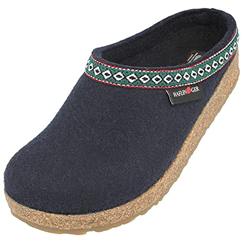 HAFLINGER Women's Navy GZ Classic 45 (US Men's 12) B(M) US