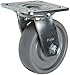 RWM Casters S65 Series Plate Caster, Swivel, Kingpinless, Urethane on Polypropylene Wheel, Stainless Steel Plate, Ball Bearing, 1000 lbs Capacity, 8" Wheel Dia, 2" Wheel Width, 10-1/8" Mount Height, 4-1/2" Plate Length, 4" Plate Width