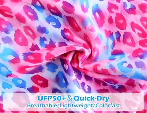 Image of Snowheart Girls Swimsuit One-Piece Bathing Suits Multicolor Kids Sport Summer Beach Swimwear for 2-12 Years Old