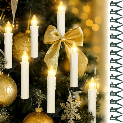 Koopower 20er LED Kerzen mit Timer, IP64 Dimmbar Kerzenlichter...