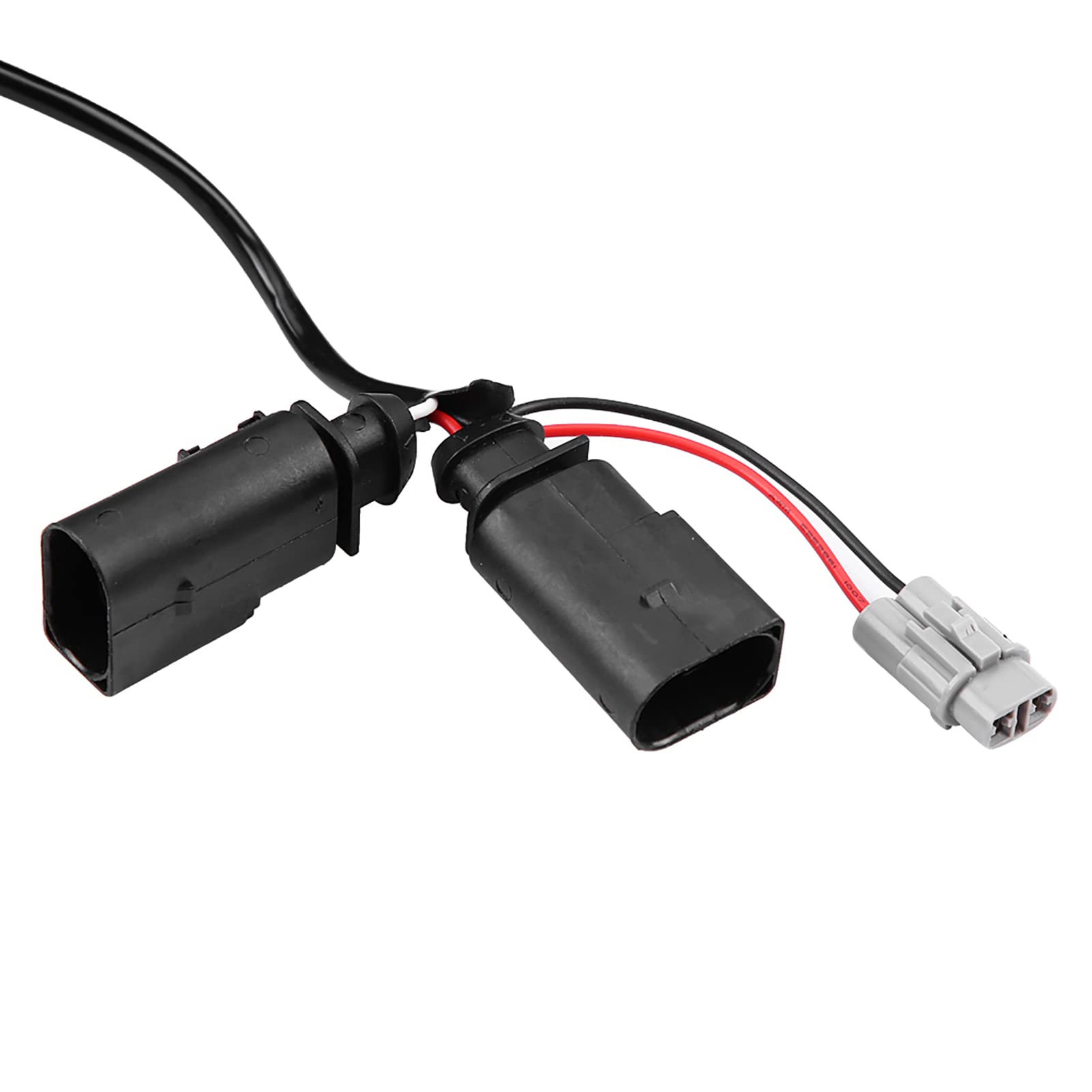 Luces de Circulación Diurna LED DRL para Coche 1 Par de Luces de Circulación Diurna para Coche, Señal de Giro, Luz Antiniebla LED DRL de 2 Colores para Q7 06-09