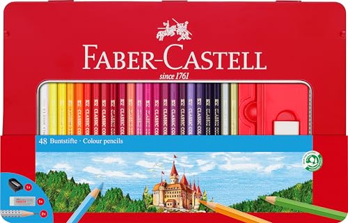 Crayons de couleur Faber-Castell pour vos moments de coloriage en famille