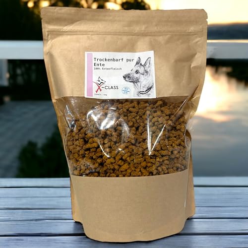 Trockenbarf Ente pur, Trocken-Barf aus 100% Entenfleisch 1kg