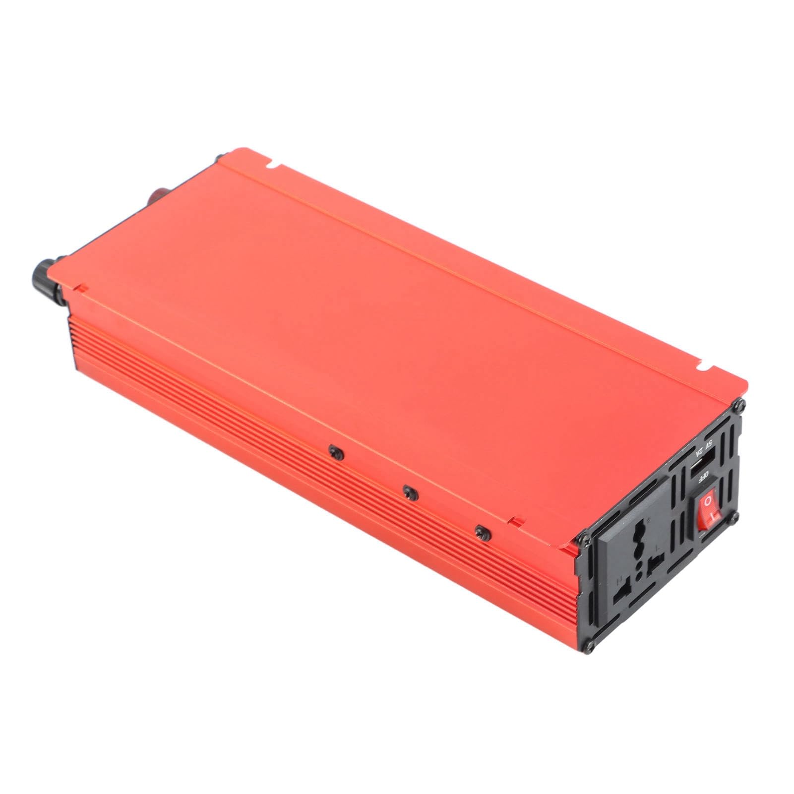 Przetwornica Napięcia Sinusoidalnego 500W w Samochodzie DC 12V na AC 110V z Portem USB i Wentylatorem Chłodzącym do Laptopów na Kempingu i do Użytku Awaryjnego (220V)