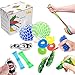 Oksano Jouets sensoriels 12 Pièce, Jouets anti stress Autism fidget Toys, pour enfants et adultes,balle anti-stress, Reverse chain, stretch Line, Soybean Pressure Toys, enroulement de jouets Attendez.