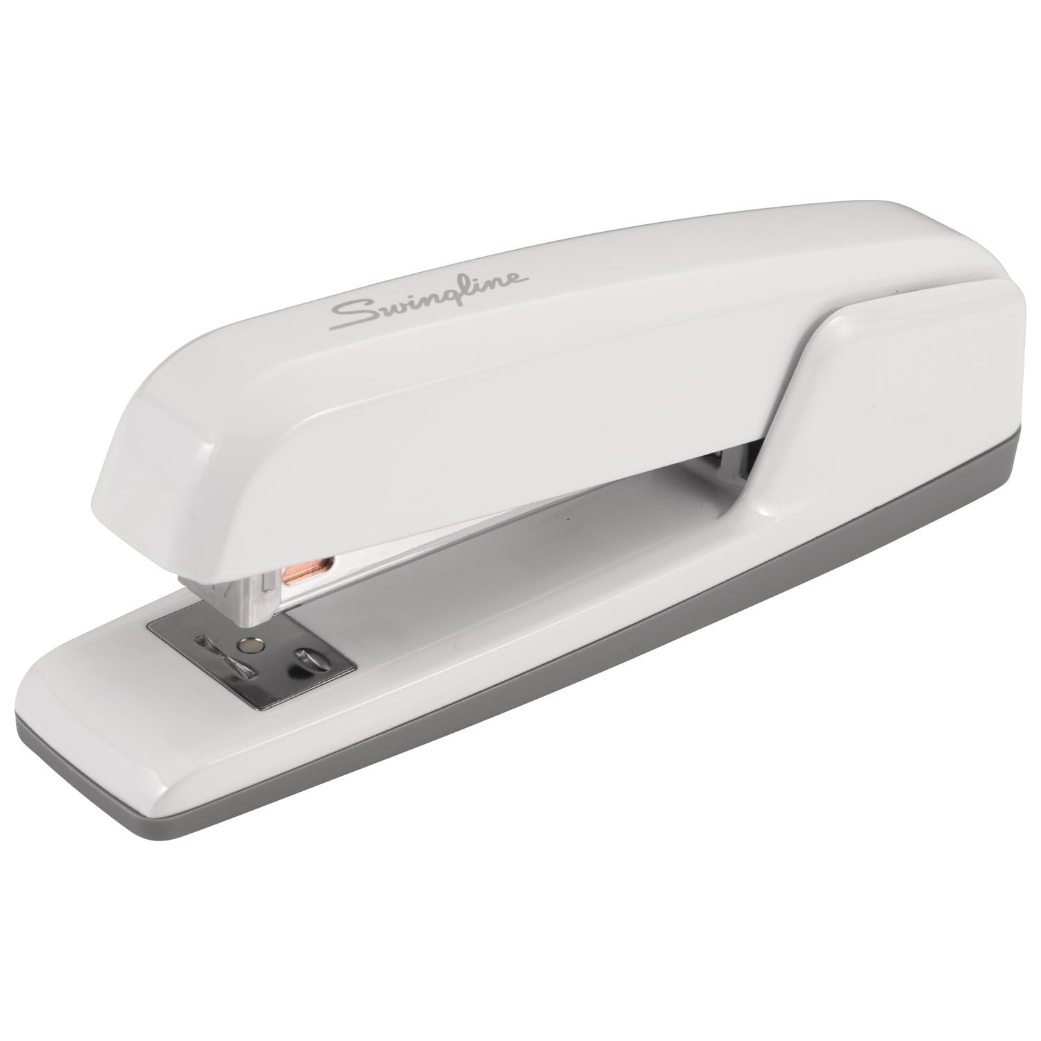 SwinglineStapler, 30 Sheet Capacity, 747 Business Stapler, Jam Free, Metal, Arctic White (S7074738)