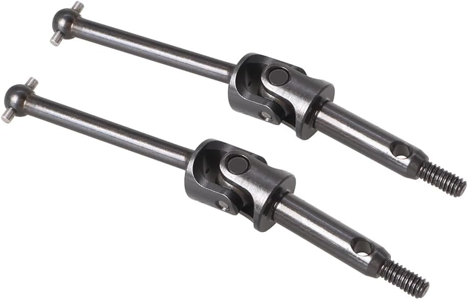 Palumma Steel Front CVD Drive Shafts for Losi 1/24 Micro-B 2WD Buggy,Rotor Shafts RC Car Upgrade Accessories