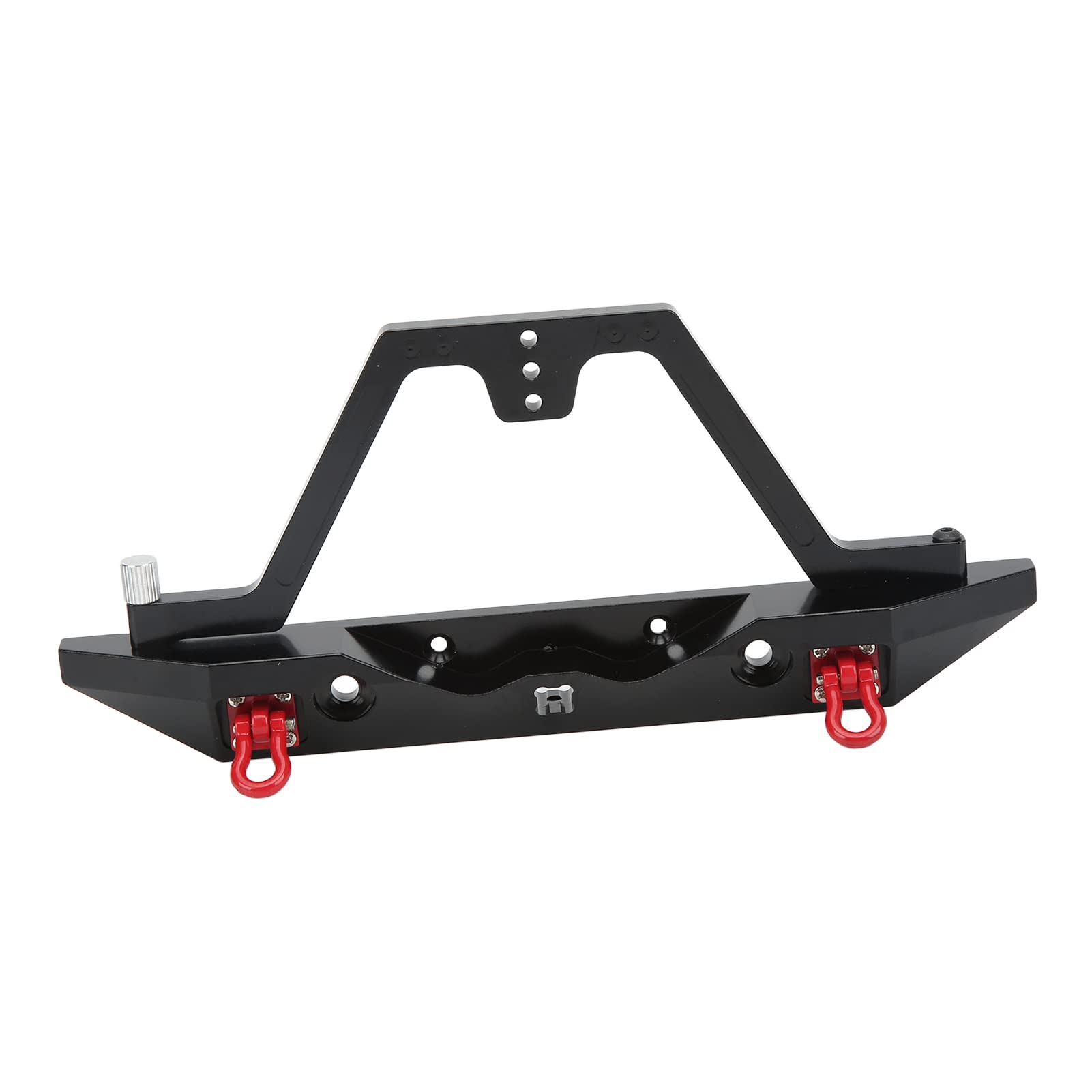 Metalowy zderzak tylny z zestawem bagażnika do przyczepy LED, metalowy tylny zderzak RC z bagażnikiem LED, zderzak ze stopu aluminium dla 4 SCX10 90046