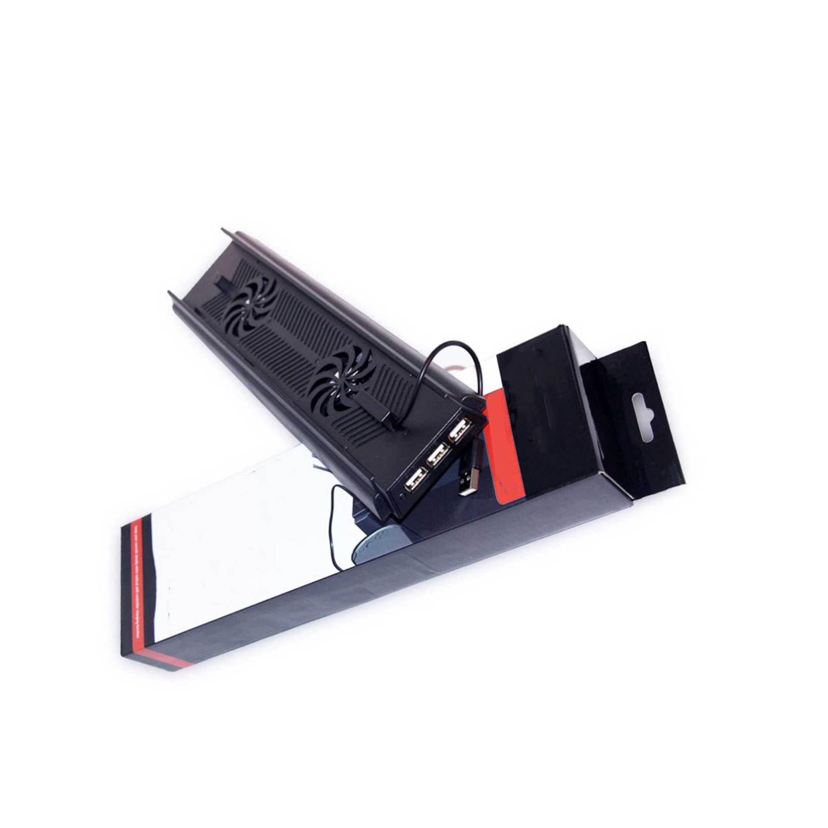 Soporte Vertical Multifuncional Para Ventiladores De Enfriamiento Base Duradera y Estación De Carga Usb Compatible