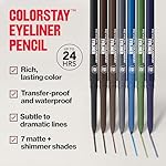 Revlon ColorStay Pencil Eyeliner with Built-in Sharpener, Waterproof, Smudgeproof, Longwearing Eye Makeup with Ultra-Fine Tip, Black Brown, 0.01 oz - Image 5