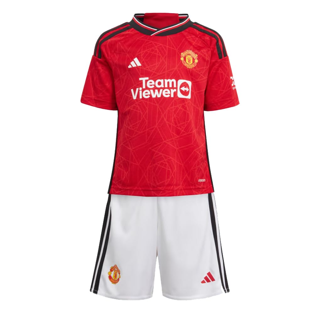 adidas Manchester United Home Mini Kit 23/24, Red, 2T : Amazon.ca