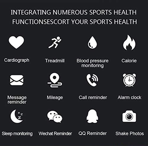 MEISI Pulseira Inteligente M5 Com Monitor de Frequência Cardíaca Rastreador de Fitness Monitor de So