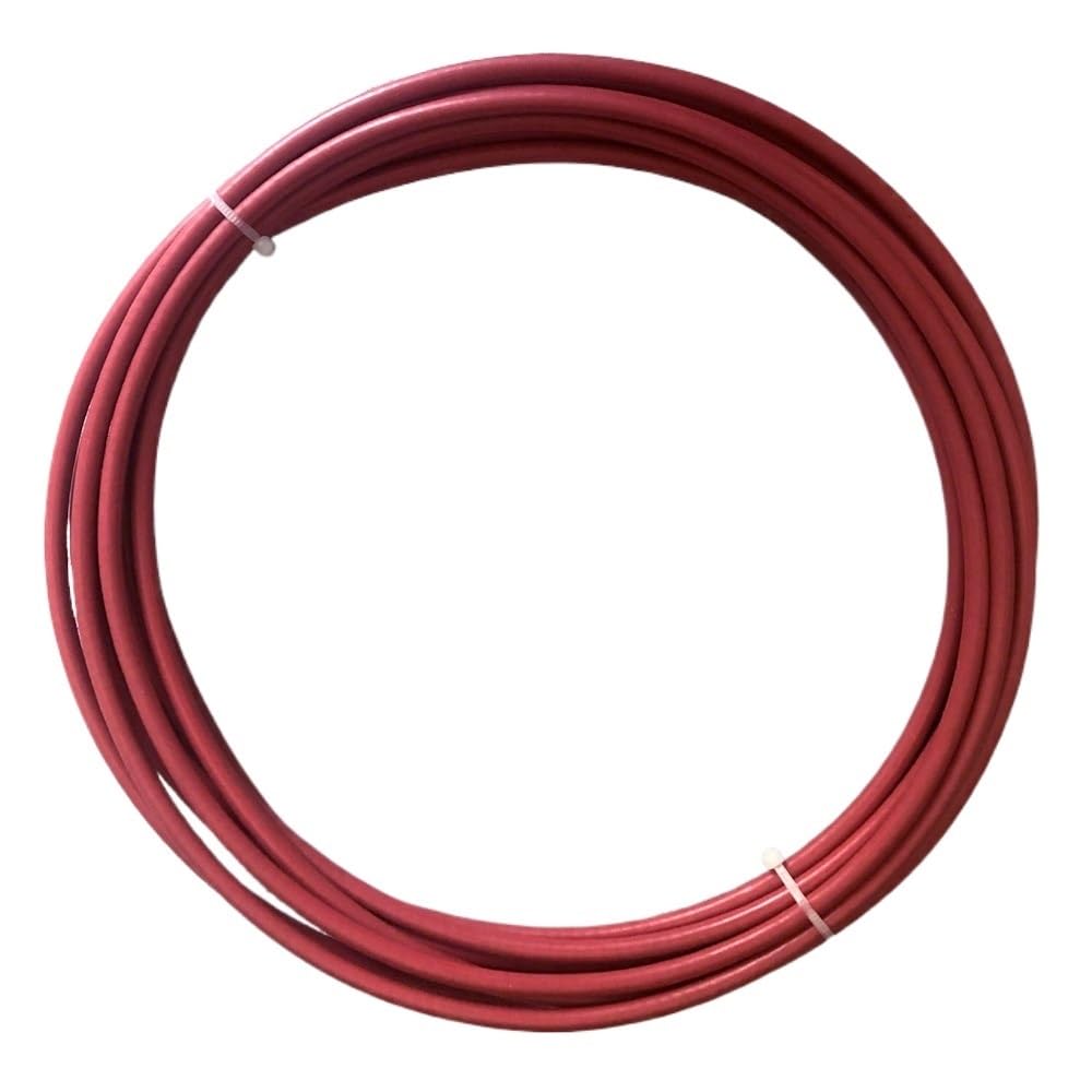 Brake Cable 3/5m Bicycle Brake Cable Housing 5mm Bike Cables Tube MTB Road Bikes Shiftering Derailleur Line(Red-5m)