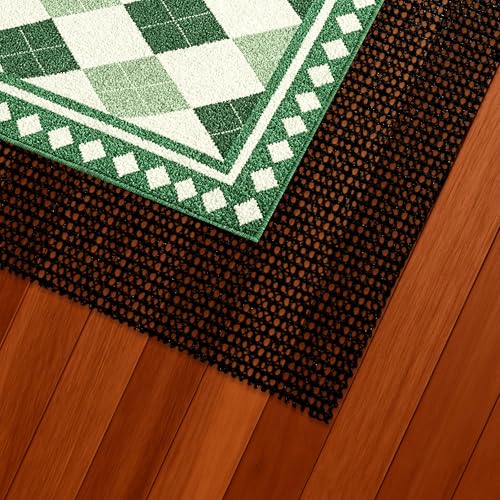 ����~�߃}�b�g 105 x 140 cm �X���b�v�J��Ԃ��g�p���׎~�߃}�g�m�C�Y��ጸ���A���A�ϋv���̂��׃V�[�O�~���O�p�J�[�y�h���V�ƒ�ԂɋƖ�, �u���b�N