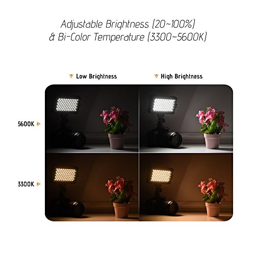 VILTROX VL-162T 1070LM CRI95 + Luminosità