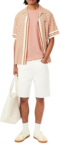 Miniatura 4 de Lacoste Camiseta clásica de manga corta con cuello redondo para hombre