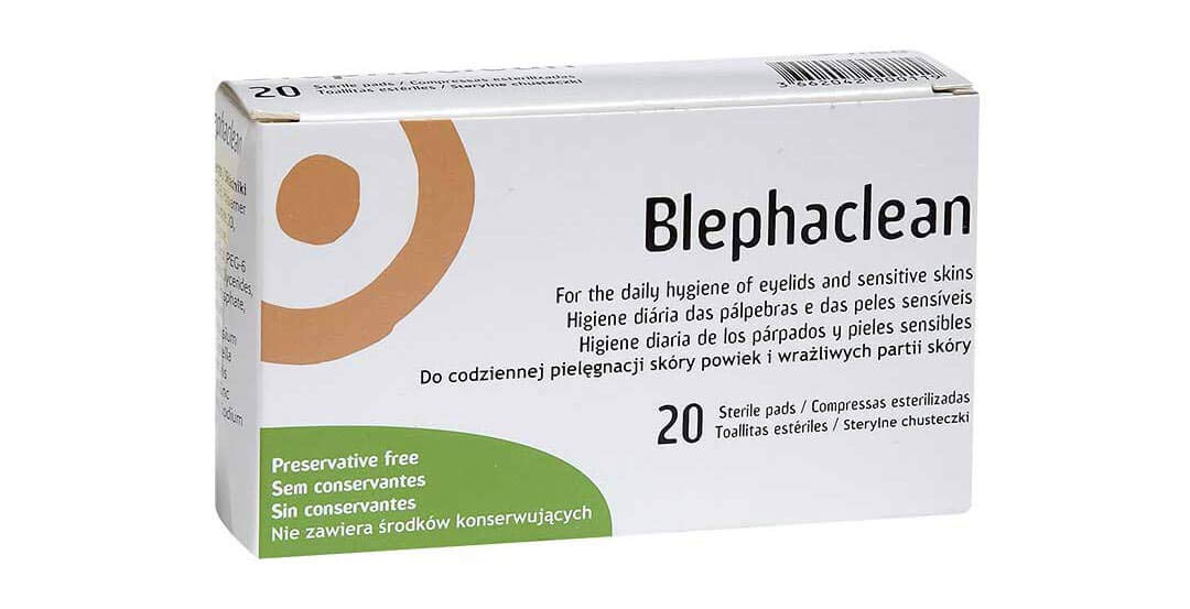 Blephaclean 40 Sterile Eyelid Wipes For Blepharitis