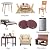 GINOYA Stick Furniture Sliders, 20pcs 1inch Teflon Furniture Glides for Carpet Tile Hardwood (Coffee)