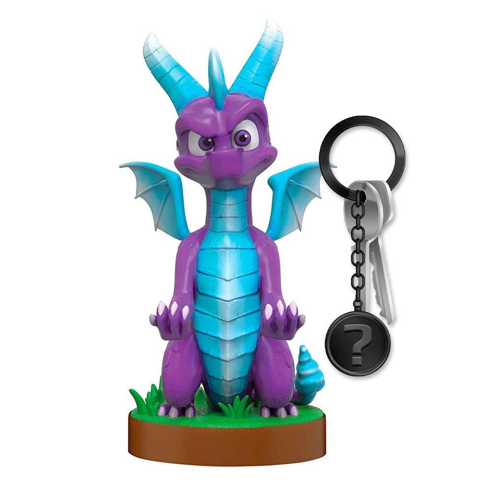 yvolve Spyro - Ice Spyro - Cable Guy | Set Including Keyring