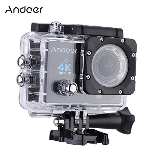 Andoer 2" Ultra-HD LCD 4K 25FPS 1080P 60FPS WiFi Cam FPV Video Output