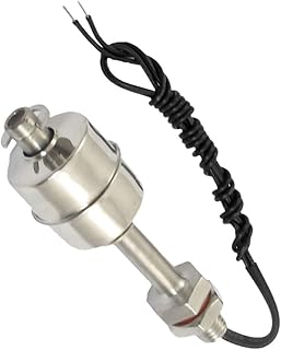 Aexit 10mm Thread Household Sensors & Alarms Stainless Steel Liquid Water Level Sensor Vertical Water Detectors & Alarms Float Switch