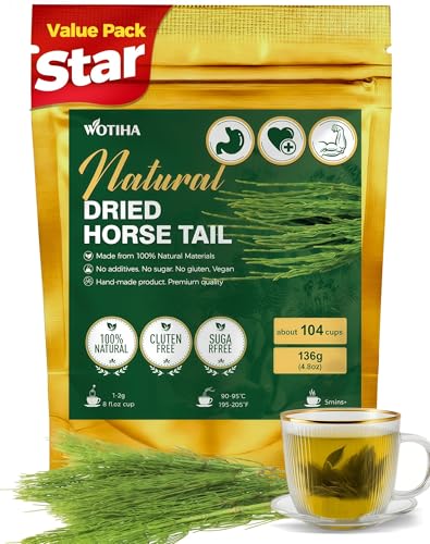WOTIHA Dried Horsetail Tea (Cola de Caballo) 4.8 oz