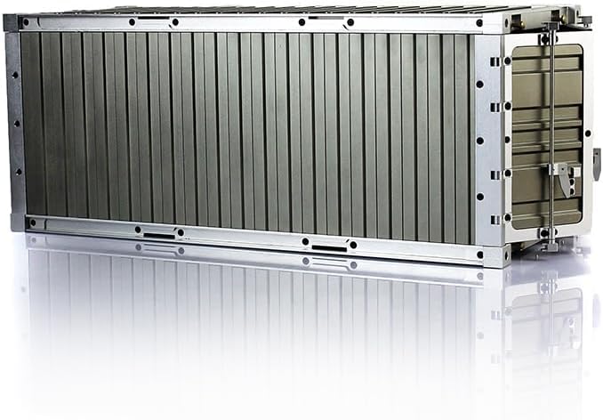 TOUCAN RC HOBBY 20ft Metal Container Box for DIY 1/14 RC Truck Trailer Tractor