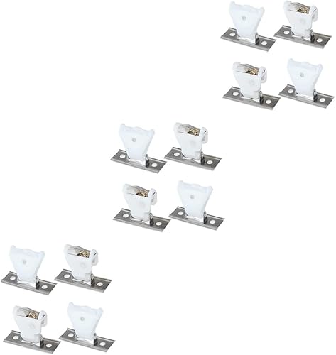 Artibetter 12 piezas de cerradura ciega veneciana romana con mecanismo de bloqueo de cable para persianas romanas, kit de repuesto para persianas