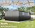 AMERLIFE 13x21x8.4 FT Outdoor Metal Garage Shed, Extra Large Storage Shed with Double Hinged Doors & 4 Windows, Carport Canopy for Car, Boat, Truck and Equipment Storage, Dark Gray