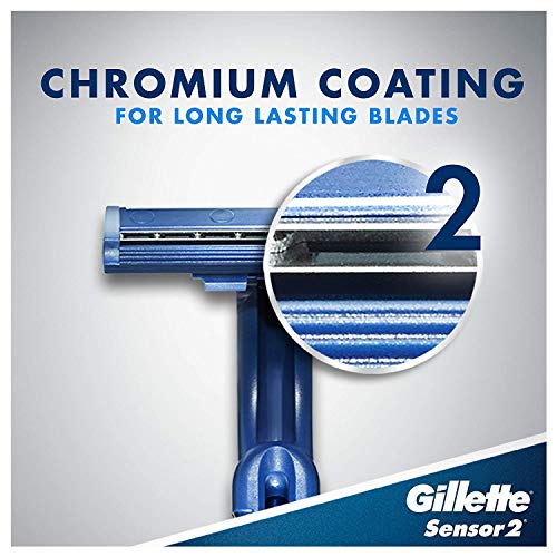 Image of Gillette Sensor2 Disposable Razors 12 ea.(Pack of 2)