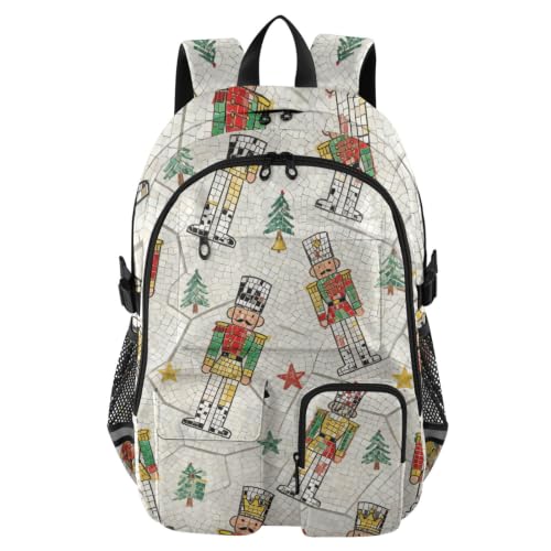 Mochila para laptop de soldados cascanueces multicolor para la escuela de niñas