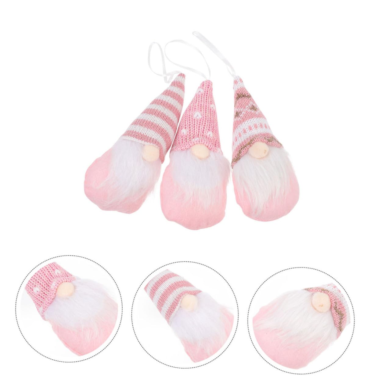 Cabilock 18piezas Adornos Navideños GNOME De para Decoración De Árbol y Muñecos De Navidad De Diseño Colgantes De Fiesta