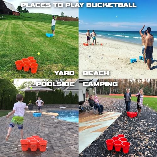 image for BucketBall | Beach Edition Starter Pack | Ultimate Beach, Pool, Yard, 