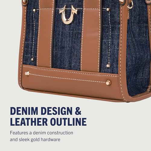 Bolso Mini Tote para Mujer de True Religion con Correa de Logo miniatura 3