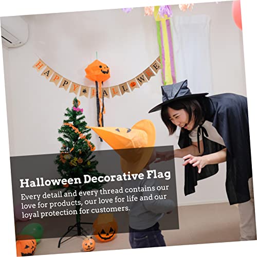 Banderole d'Halloween extérieure résistante pour décorer sans clou - 5