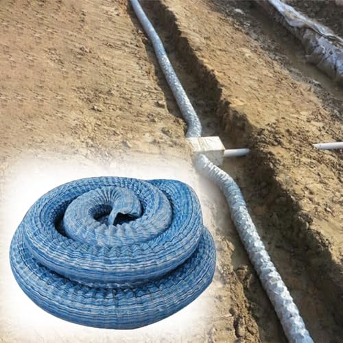 Tubo flessibile di drenaggio permeabile per un'irrigazione efficiente del giardino e la gestione dell'acqua paesaggistica