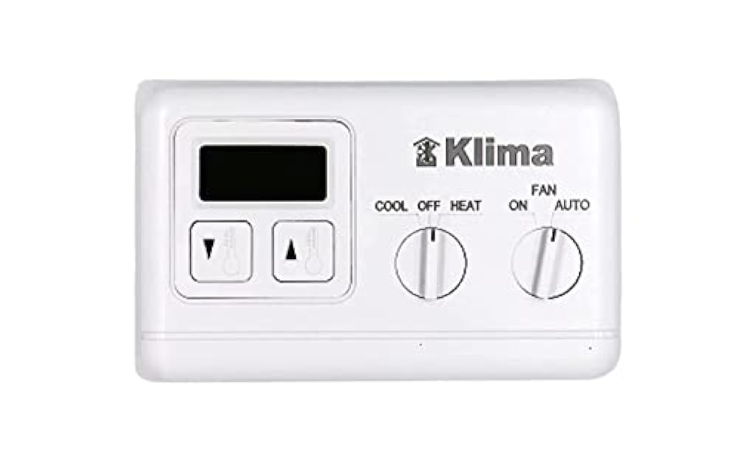 Klima Central Air Conditioner Thermostat TH-400-24V/220V Working - Digital Screen with Buttons
