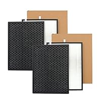 Ersatzfilterset passend für Philips Luftreiniger AC1214/10 einsetzbar statt FY1410/30 bzw. FY1413/30, 4teilig