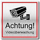 ✔️ WETTERFEST - Stabiles und kratzfestes Schild aus langlebigem und wetterfestem Aluminium mit UV-resistentem und witterungsbeständigem Aufdruck (besonders gut für den Außenbereich geeignet)