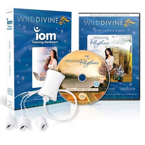 Relaxing Rhythms Biofeedback Software & Hardware Training Program by Wild Divine