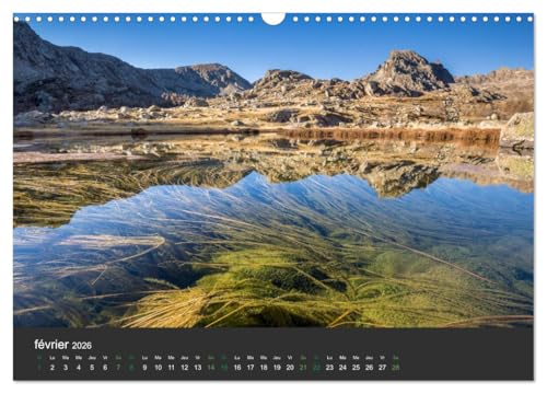 Lacs de montagne. Miroir des cimes (Calendrier mural 2026 DIN A3 horizontal), CALVENDO calendrier mensuel: Découvrez chaque mois, des photographies ... - Calendrier mensuel (CALVENDO Places)