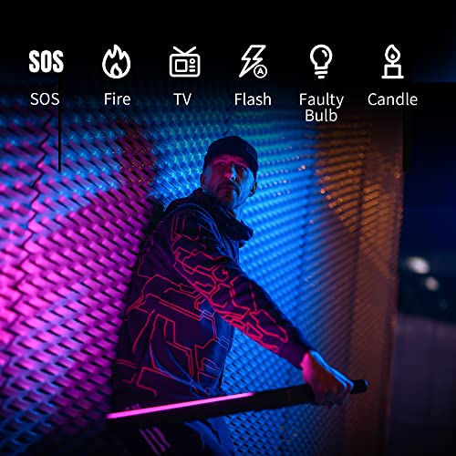 Image of Zhiyun FIVERAY F100 RGB LED Light, 100W 20708 Lux CRI 96+ Dimmable Handheld LED Video Light Wand,Black (Standard)