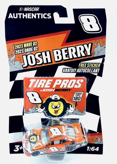 MatchboxNascar Authentics Josh Berry 2023 Wave 2
