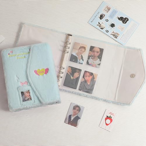 Album photo Kpop A5 en peluche pour ranger vos cartes 3 pouces - 7