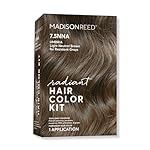 Madison Reed Radiant Hair Color Kit, Light Neutral Brown for 100% Coverage of Resistant Gray Hair, Ammonia-Free, 7.5NNA Umbria Light Brown, Permanent Hair Dye, Pack of 1