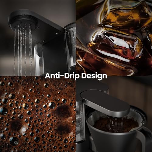 Kismile 8 Cup Drip Coffee Maker Machine Review