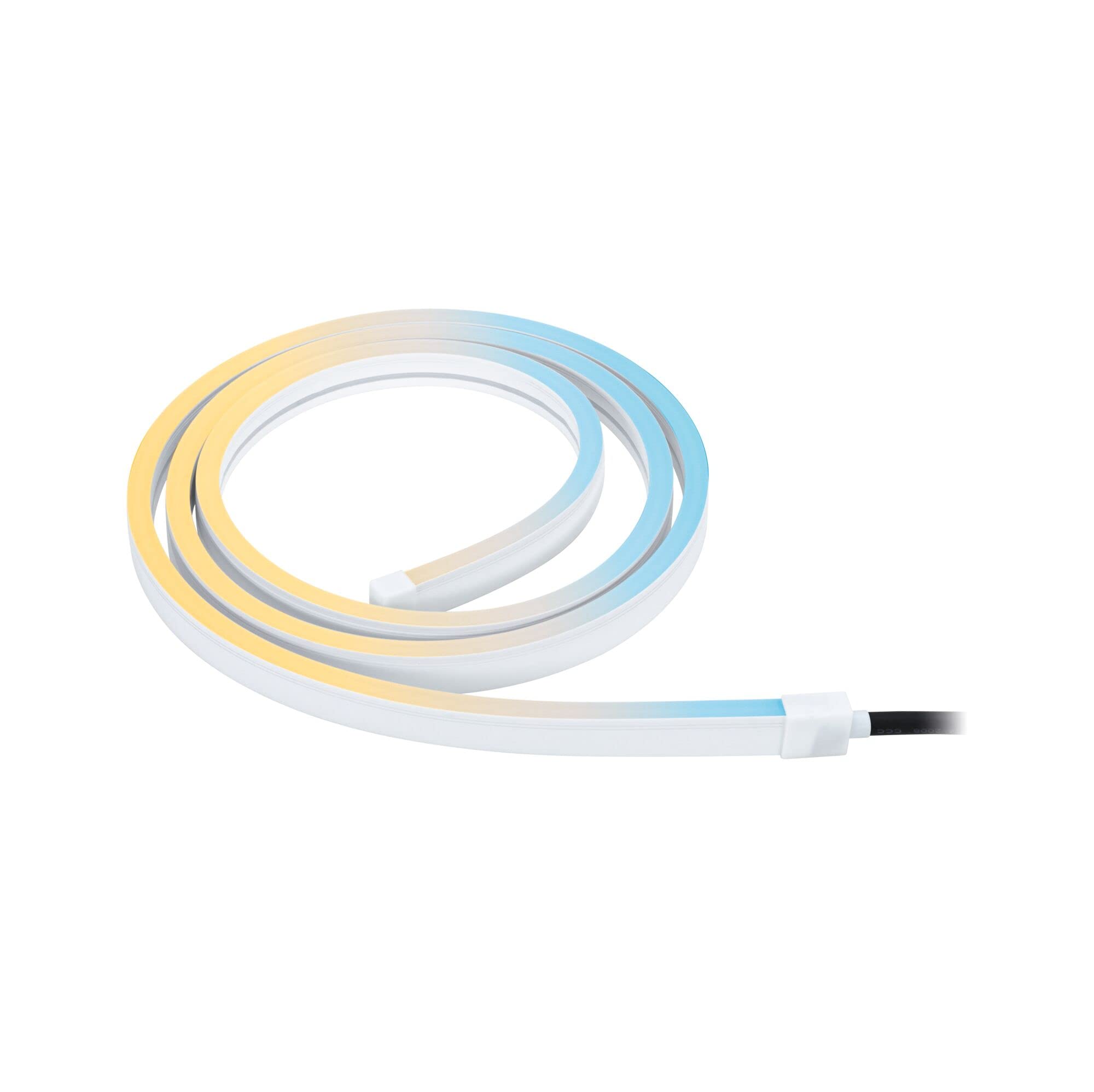Paulmann 94560 Plug & Shine oprawa zewnętrzna LED Strip Smart Home Zigbee Smooth IP67 2m w zest. 1x11W ściem. sterow. barwą RGBW Biały tw. szt. 3000K