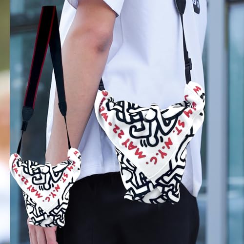 letuxaamz Housse Protection pour Appareil Photo, Rangement des Pinceaux Cosmétiques Le Matériel Photo Sac à Dos, Convient Reflex NuméRique Plein Format, Objectif, Tablette Pc, Anti-Friction – vue 7